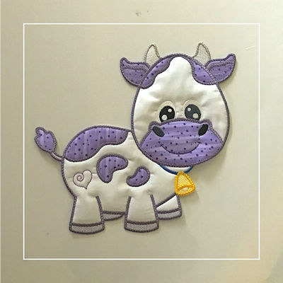 Large Cow Applique