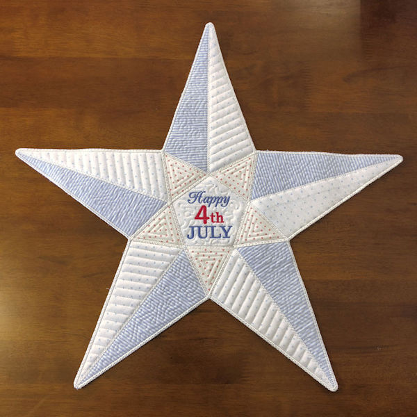 Large Applique Star