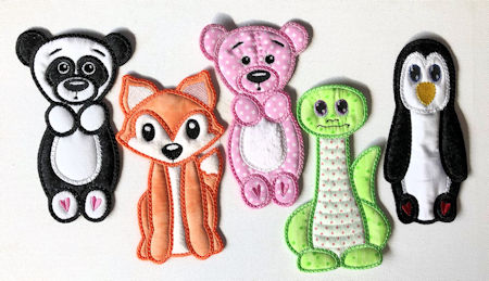 PANDA FOX TEDDY DINOSAUR PENGUIN BOOKMARKS