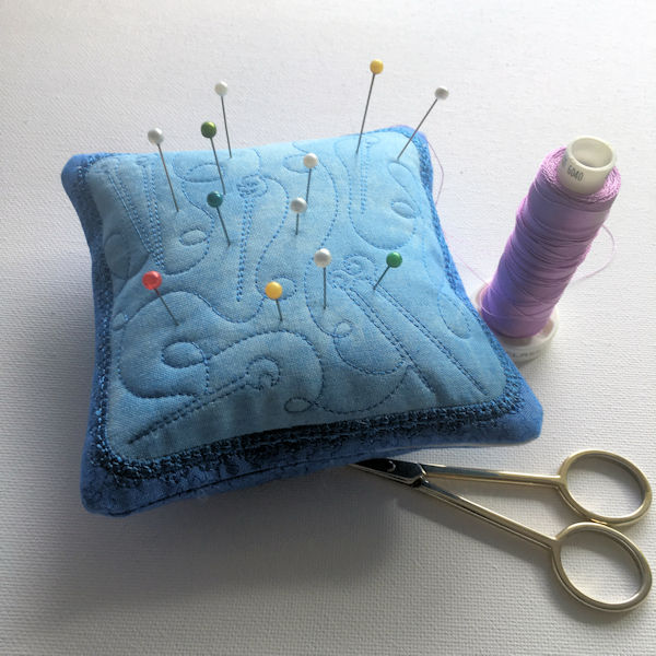 Pin Cushion in the hoop