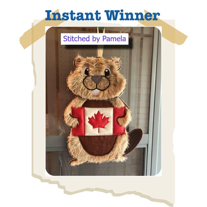 INSTANT WIN Pamela Large Beaver