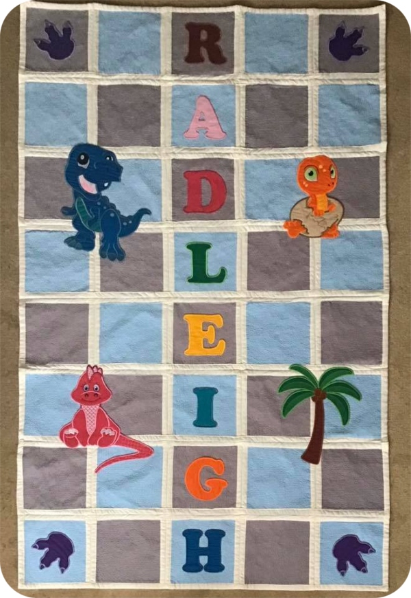 IW-Dinosaur Quilt by Tina 1