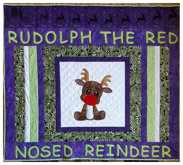 IW-KIM-RUDOLPH QUILT - 600