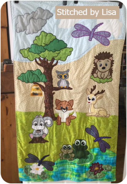 IW-LISA ALLINSON - ANIMAL QUILT