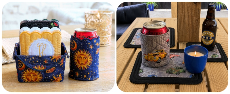 Ideas for In the hoop Can Koozies holder