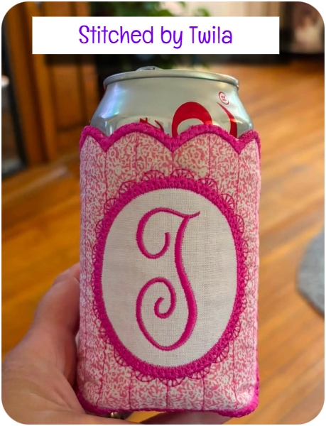 In the hoop Can Koozie by Twila