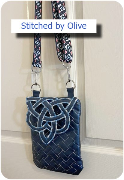 In the hoop Celtic Bag by Olive