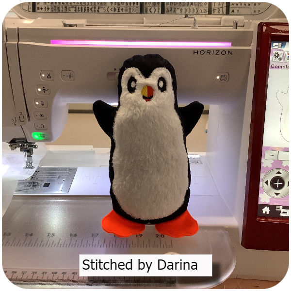 In the hoop Cuddly Penguin by Darina