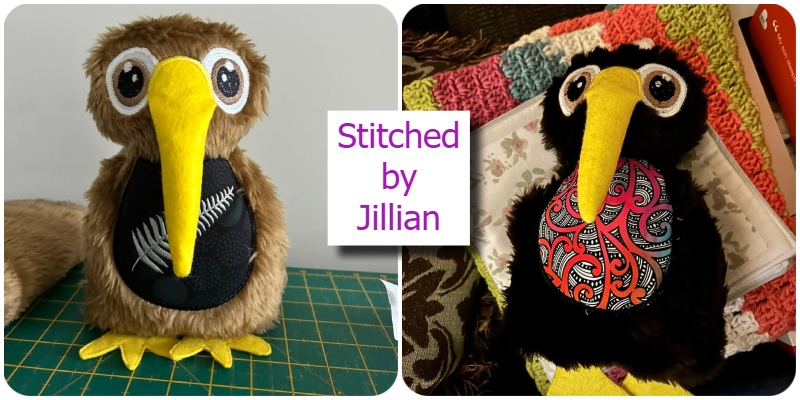 In the hoop Kiwi by Jillian 2
