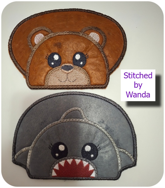 In the hoop Playing Card holder for kids by Wanda