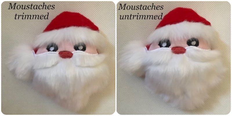 In the hoop Santa Heatpack Moustache