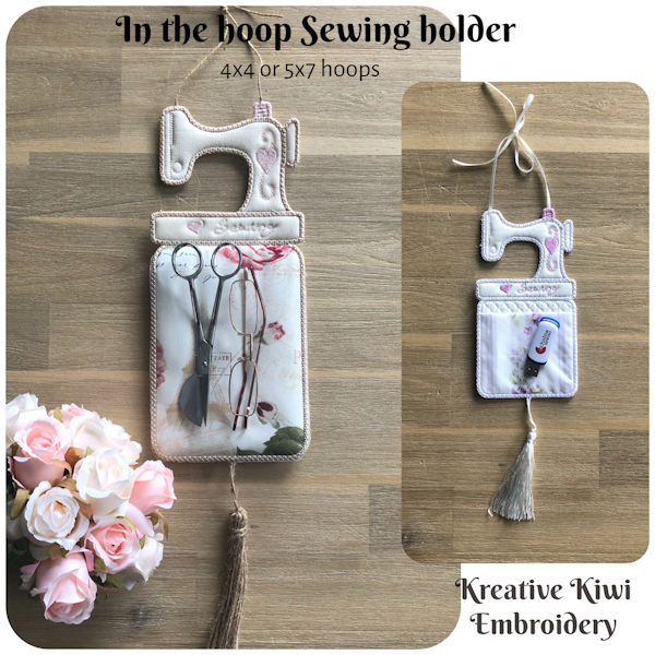 In the hoop Sewing Holder by Kreative Kiwi - 600