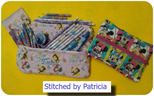 In the hoop pencil case by Patricia