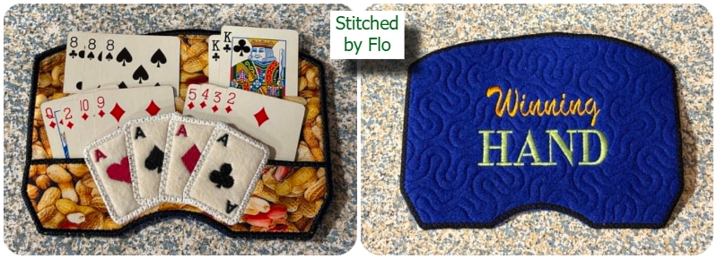 In the hoop playing card holder by flo 3