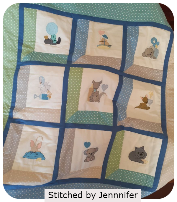 Jennifer Aussie Animals Quilt