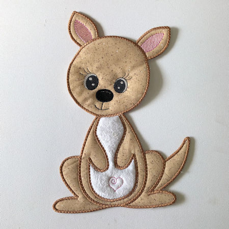 Large Kangaroo Applique