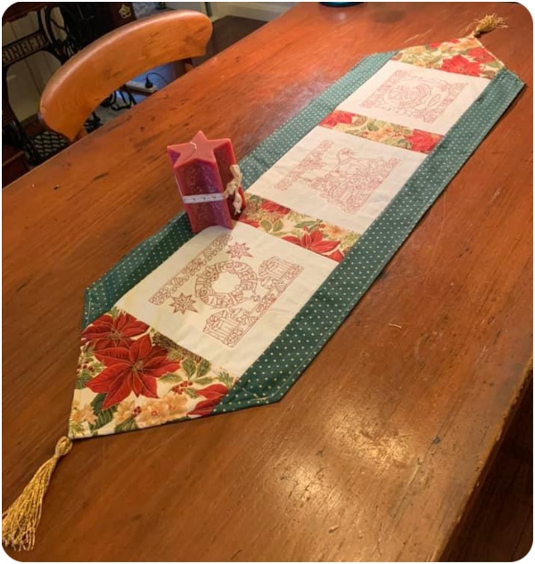 Karen - Christmas Mantle Table Runner