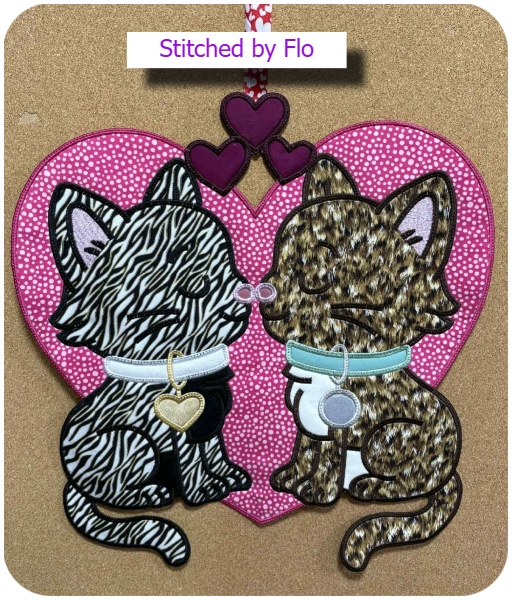 Kissing Kitties by Flo 2