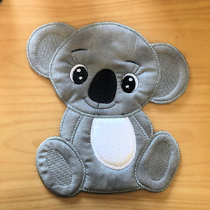 Large Koala plain version applique