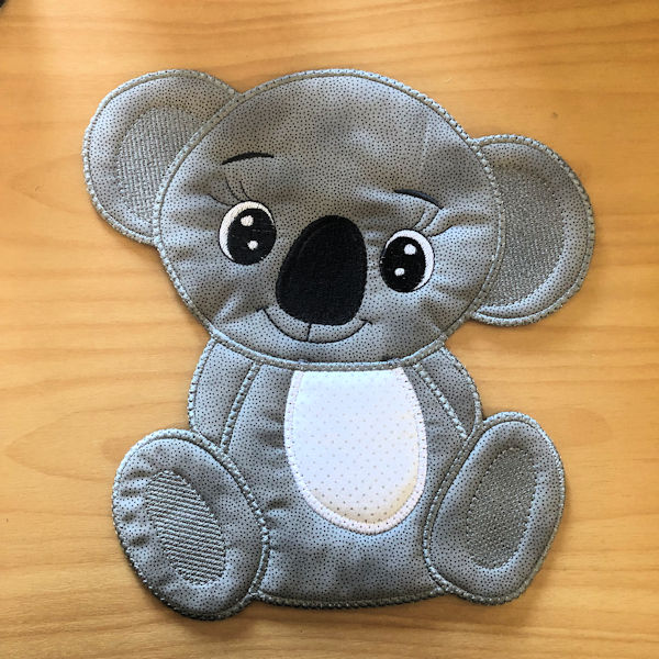 Large Boy Applique Koala