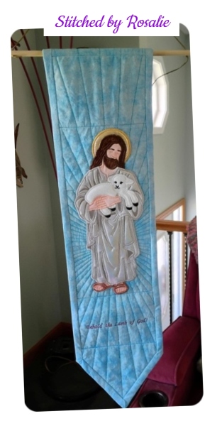 Lamb of God Bellpull by Rosalie