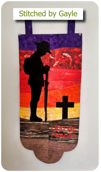 Large ANZAC Soldier by Gayle