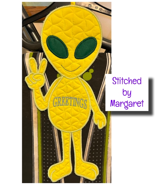 Large Alien by Margaret
