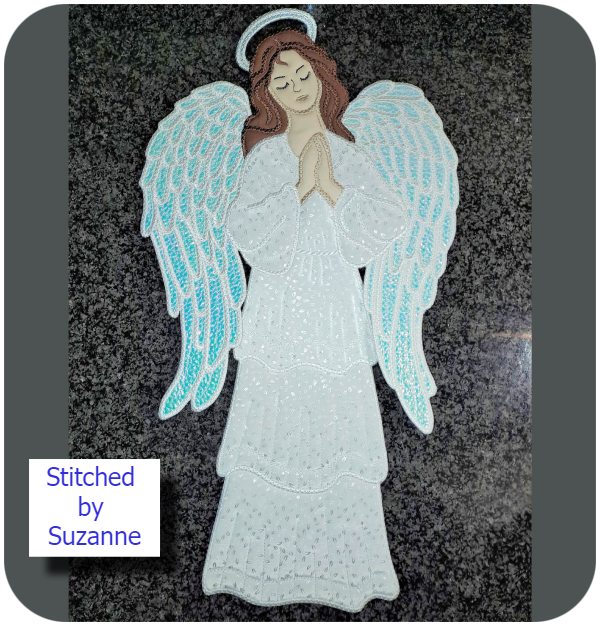 Large Angel by Suzanne
