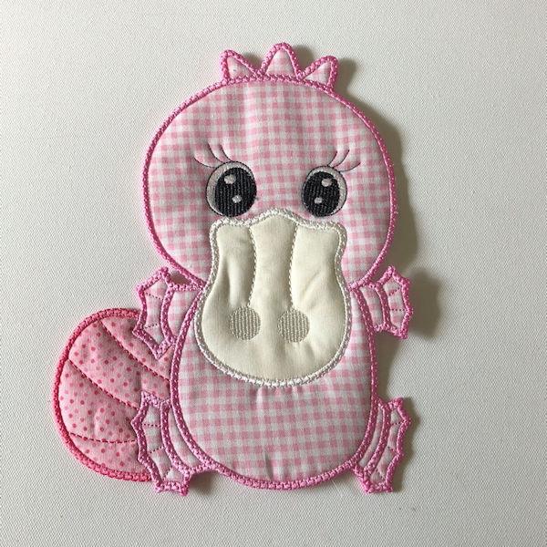 Large Applique Platypus