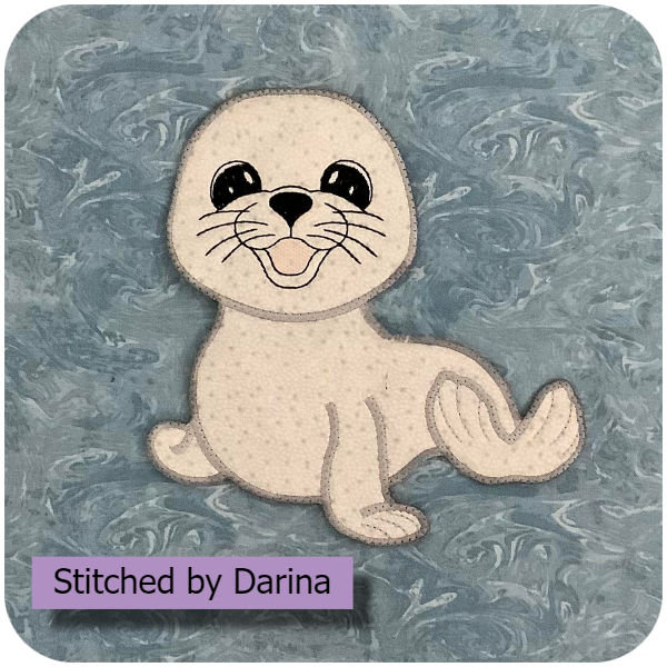 Large Applique Seal by Darina