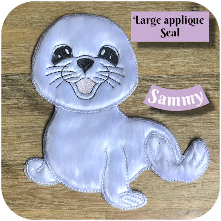 Large Applique Seal by Kreative Kiwi - 450