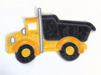 Large Applique Truck In the hoop - 400 -2708