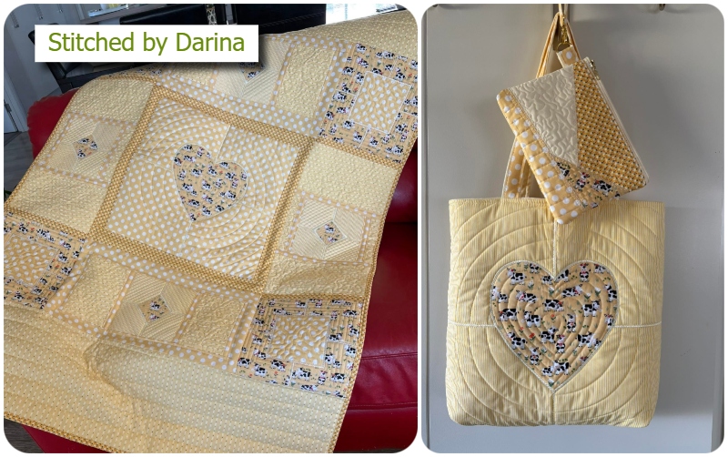 Large Block Quilt by Darina