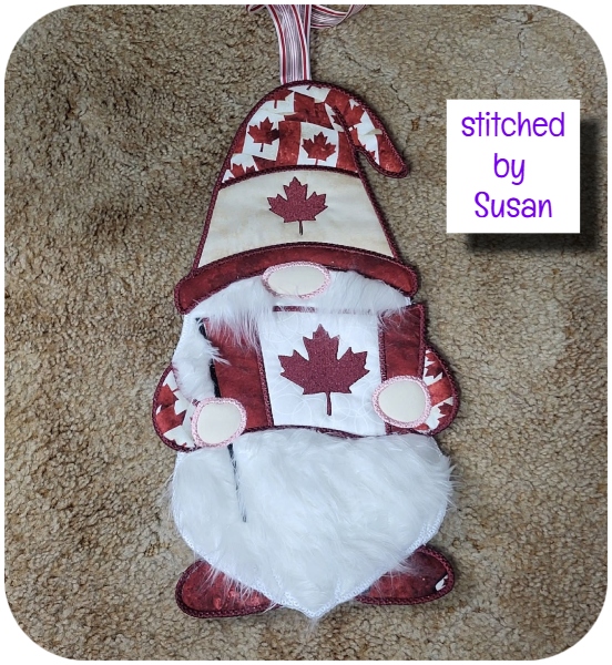 Large Canada Gnome by Susan