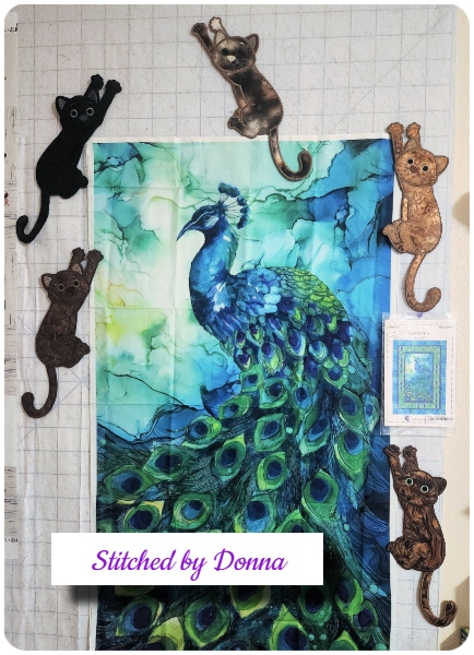 Large Dangling Cats by Donna 0204