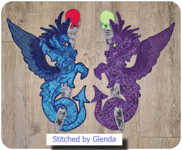 Large Dragon by Glenda