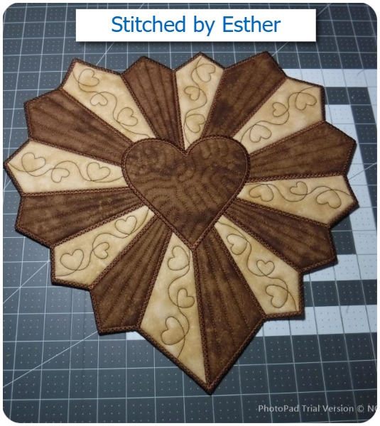 Large Dresden Heart by Esther