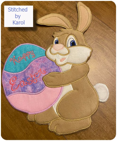 Large Easter Bunny by Karol