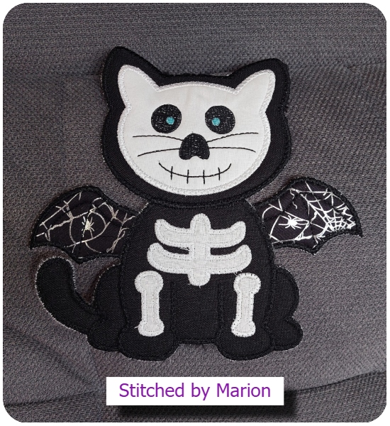 Large Halloween Kitty by Marion 3009