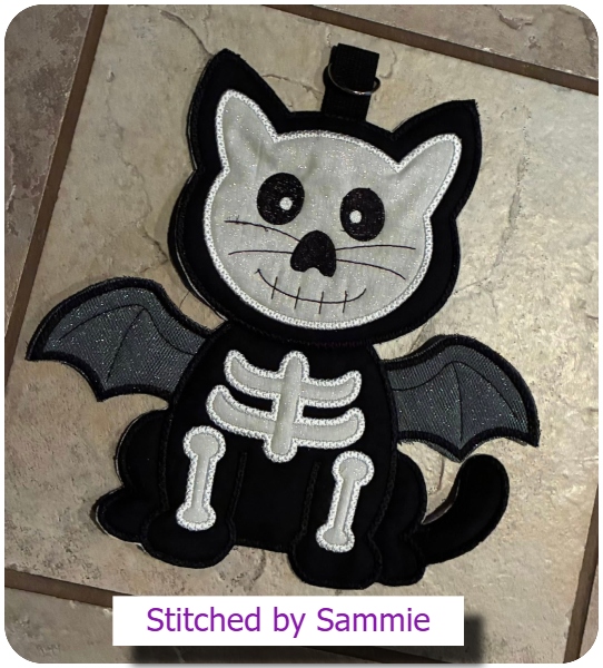 Large Halloween Kitty by Sammie 3009