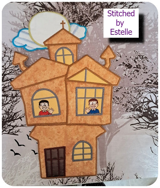 Large Haunted House by Estelle 2309