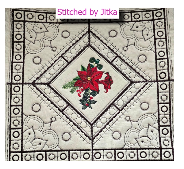 Large Mandala Block by Jitka