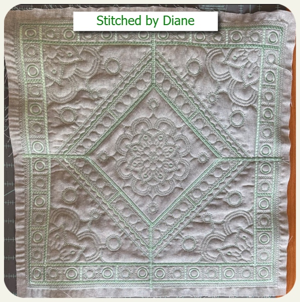 Large Mandala Cushion by Diane 2310