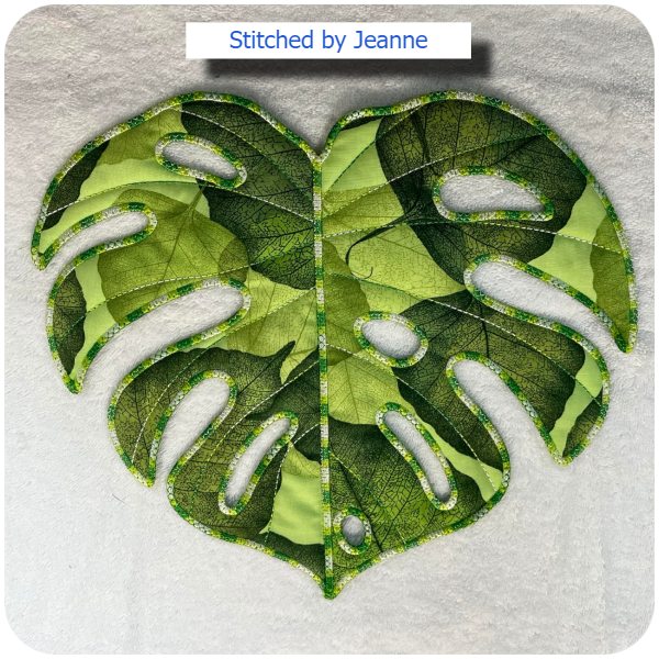 Large Monstera by Jeanne