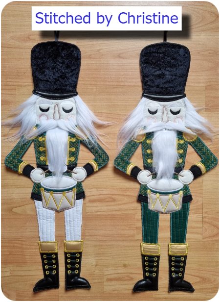 Large Nutcracker Drummer by Christine