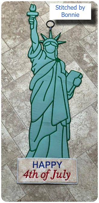 Large Statue of Liberty by Bonnie