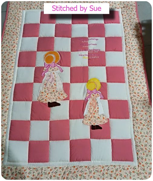 Large Sunbonnet Applique by Sue