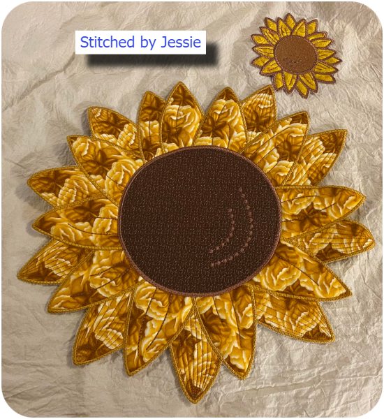 Large Sunflower by Jessie