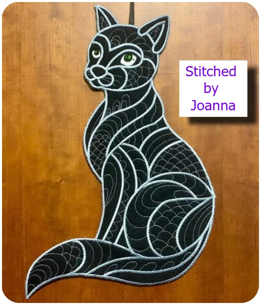 Large Zen Cat by Joanna 1