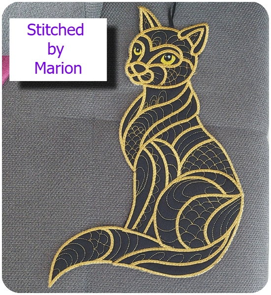 Large Zen Cat by Marion